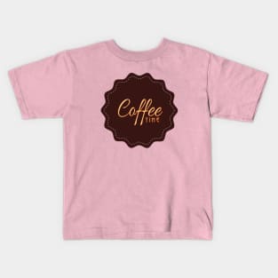 Coffe time Kids T-Shirt